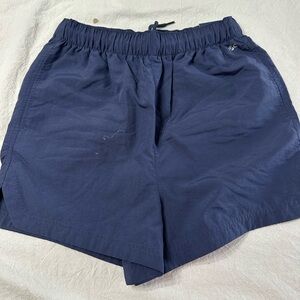 Navy Blue Athletic Shorts